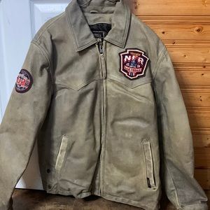COPY - Original 2016 WNFR leather jacket.